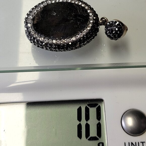 Labrodite Oval Pendant Sterling Silver - Picture 11 of 11